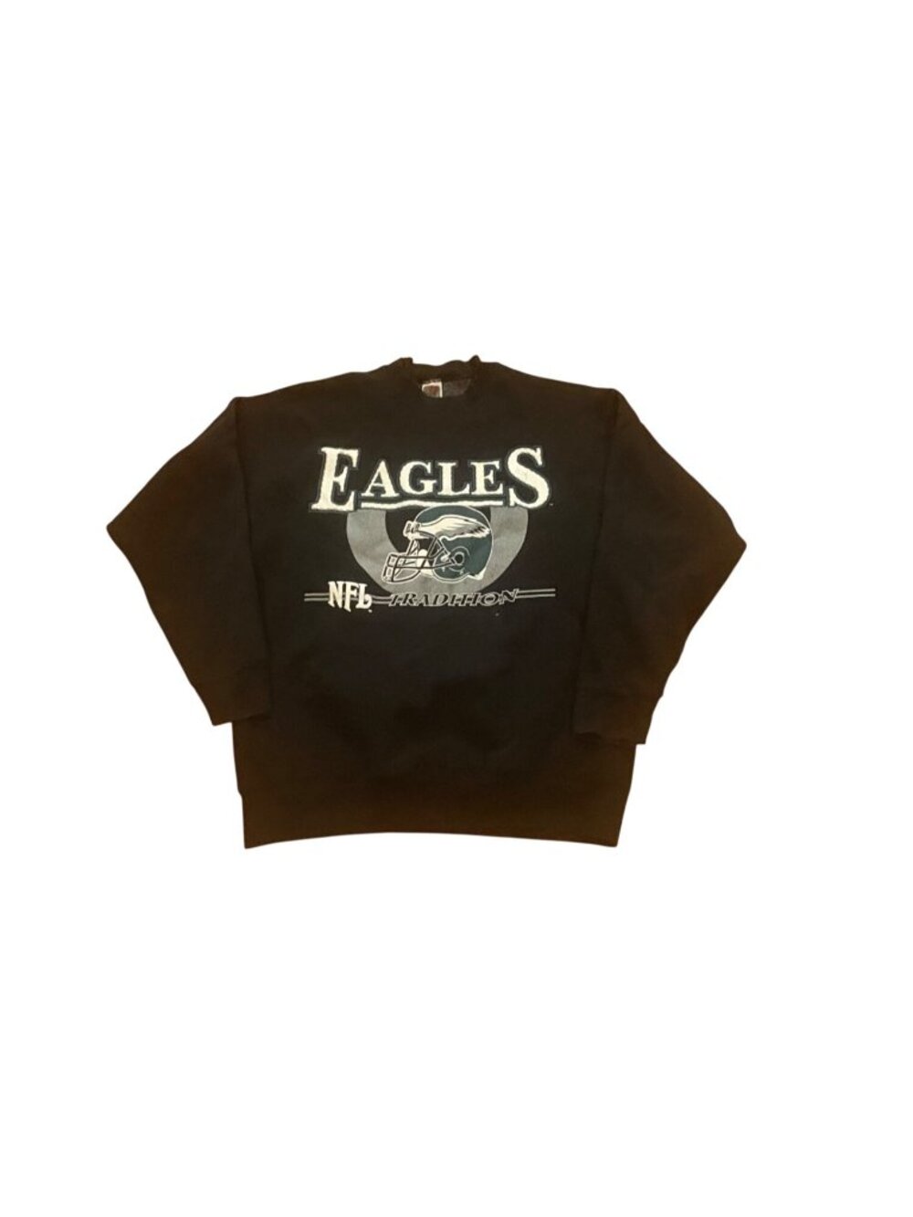 Vintage 90s Philadelphia Eagles NFL Tradition Crewneck Sweatshirt Men's Large